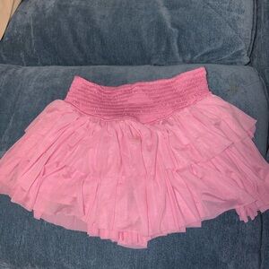 Art Class Pink Tulle Skirt